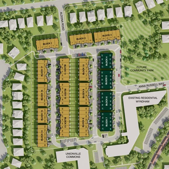 Park & Main Towns rendering