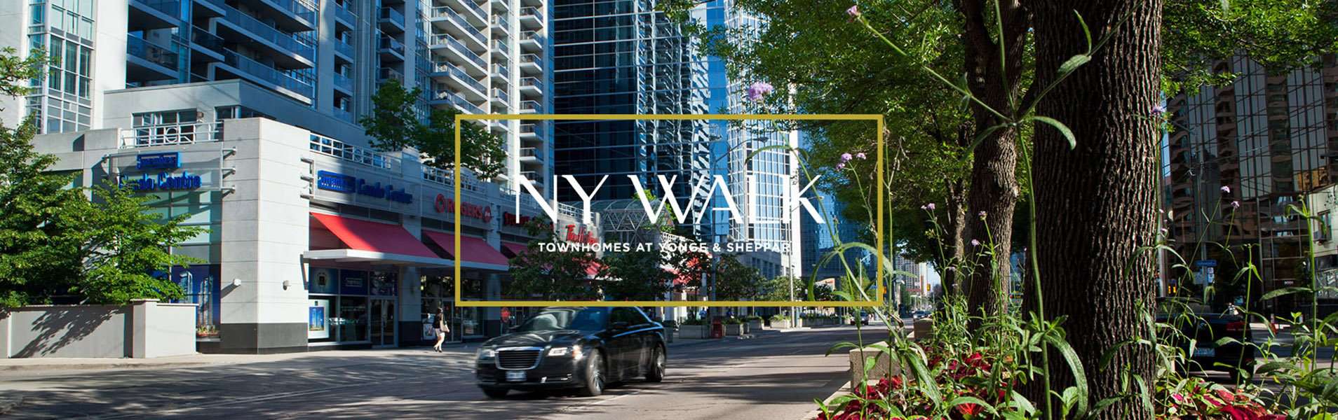 NY Walk in North York, Toronto by Menkes Developments
