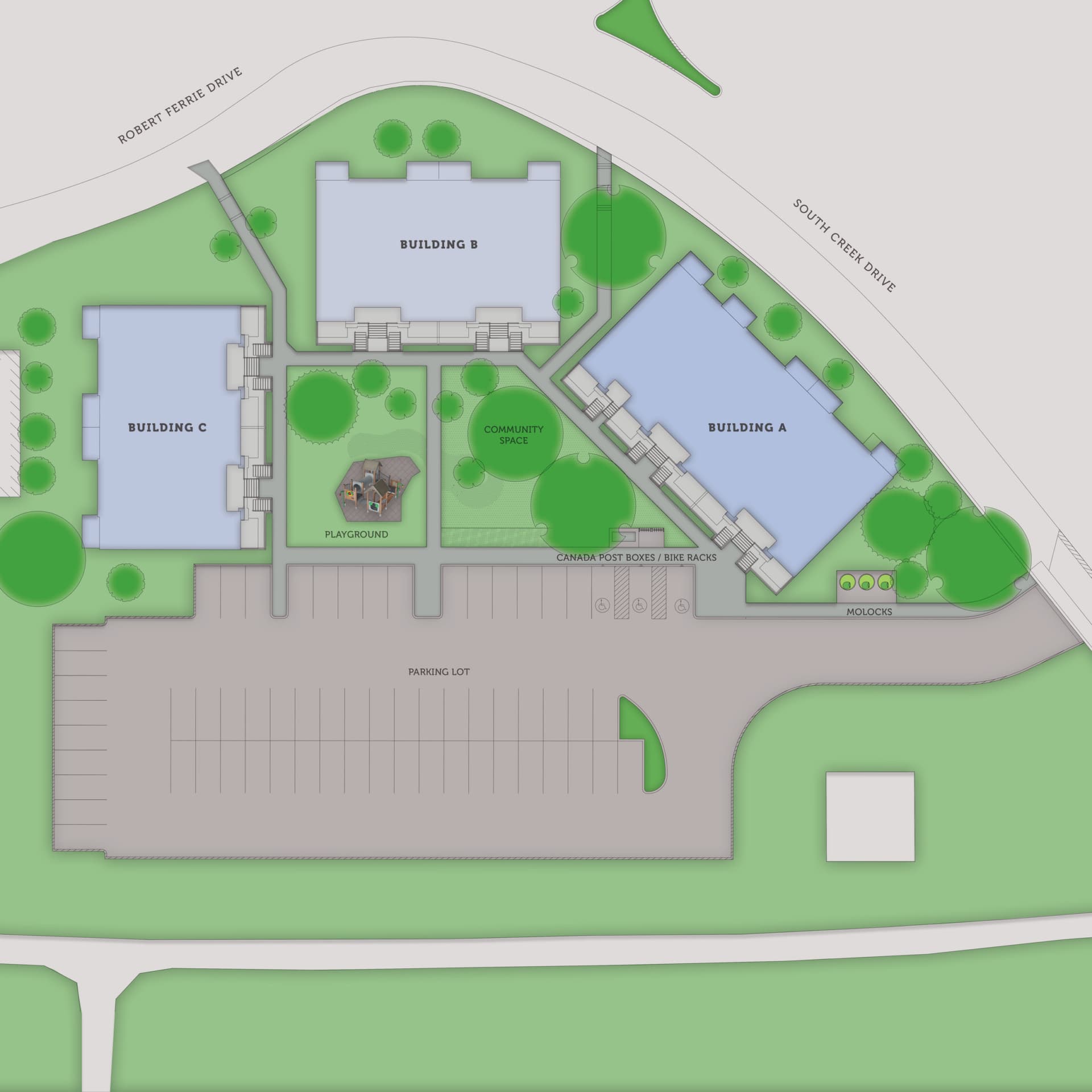 South Creek Towns rendering