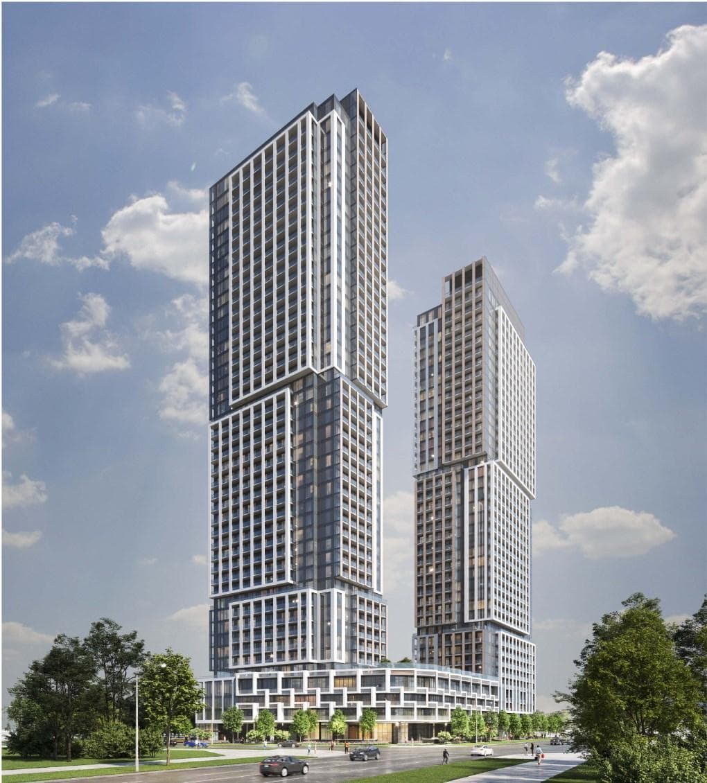 Uptown Condo Markham rendering