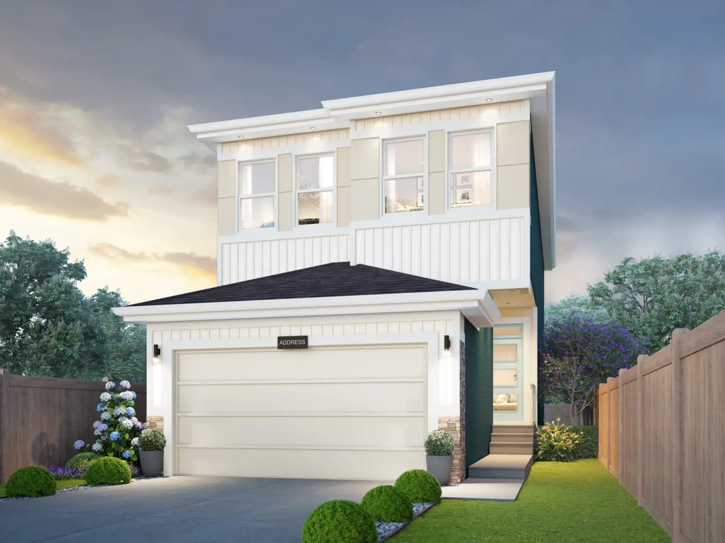 Cantiro Homes at Castlebrook rendering