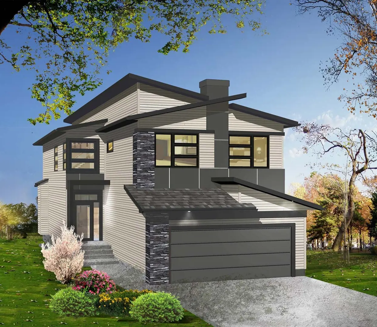 College Woods at Secord rendering