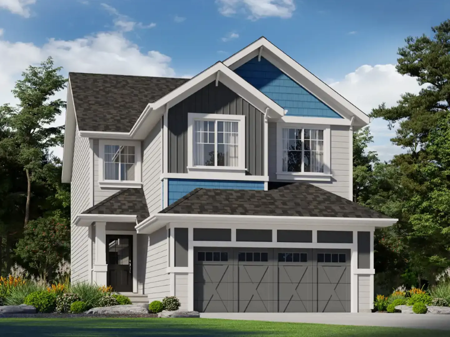 Laurel Crossing rendering
