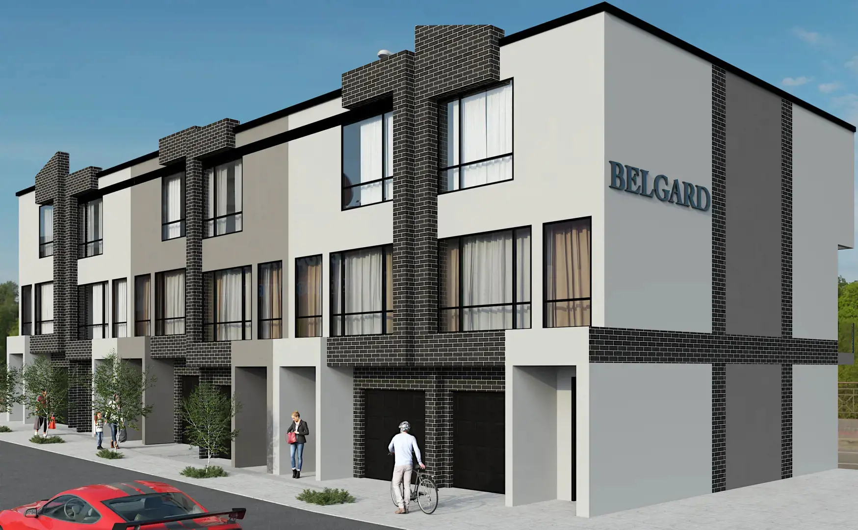 Belgard Townhomes rendering