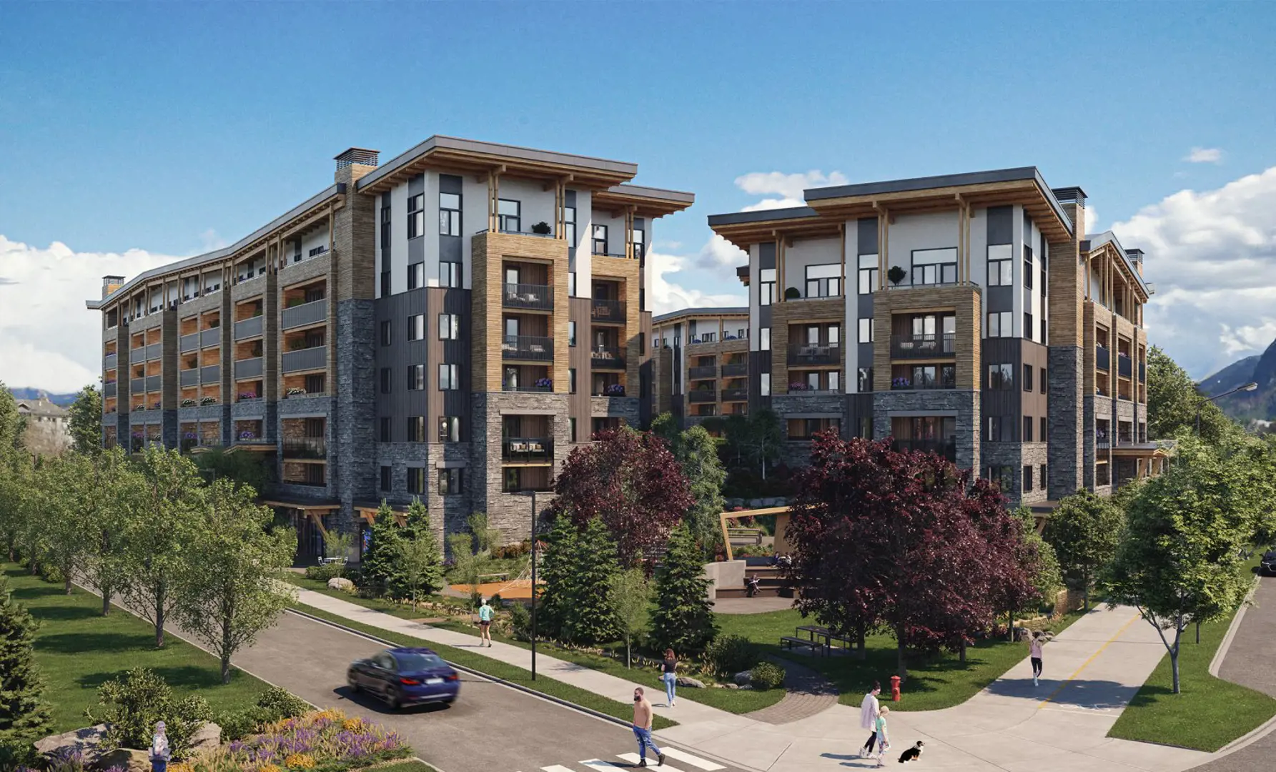 Three Summits rendering