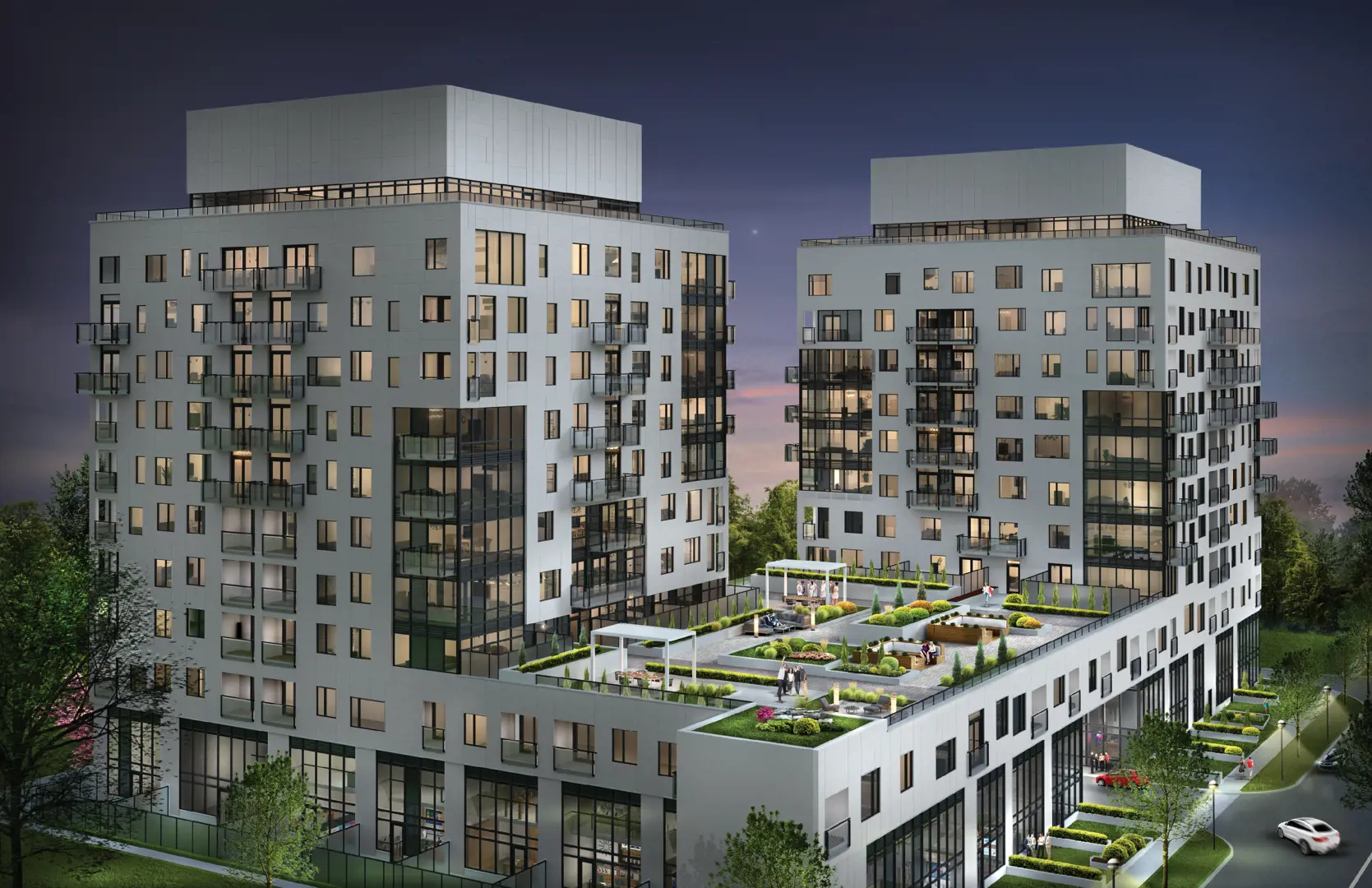 Gemini—South Tower rendering