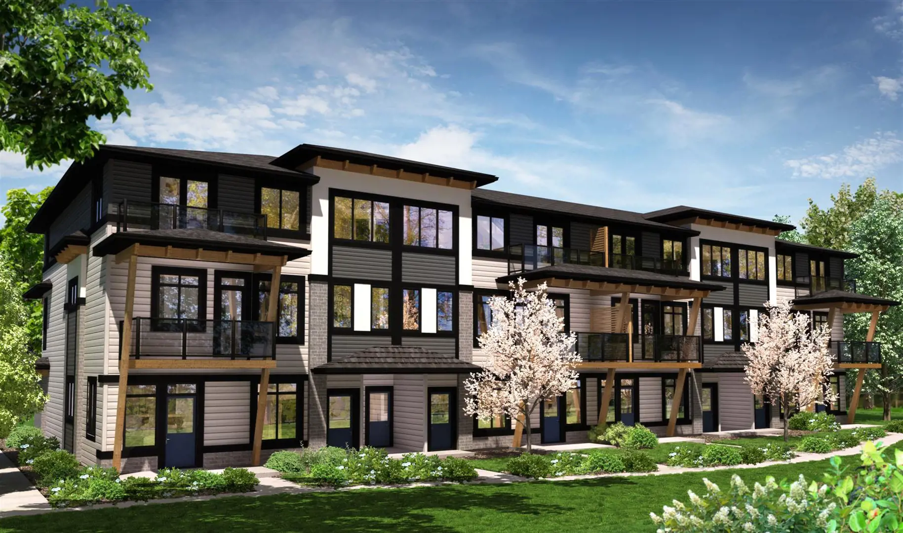 Glenridding Ravine Townhomes rendering