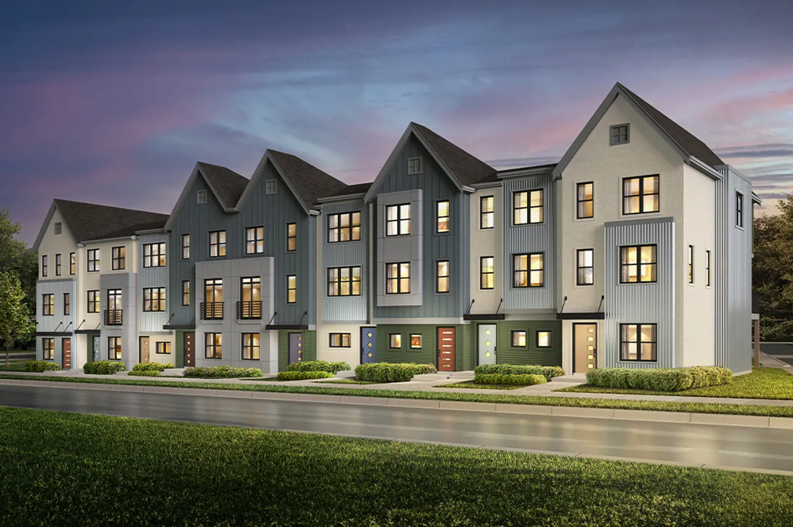 Woodland at Alpine Park rendering