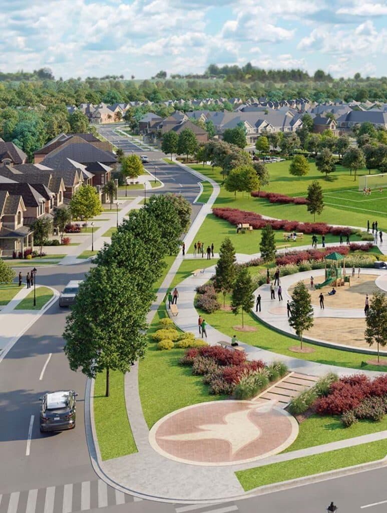 Clairmont Townhomes rendering
