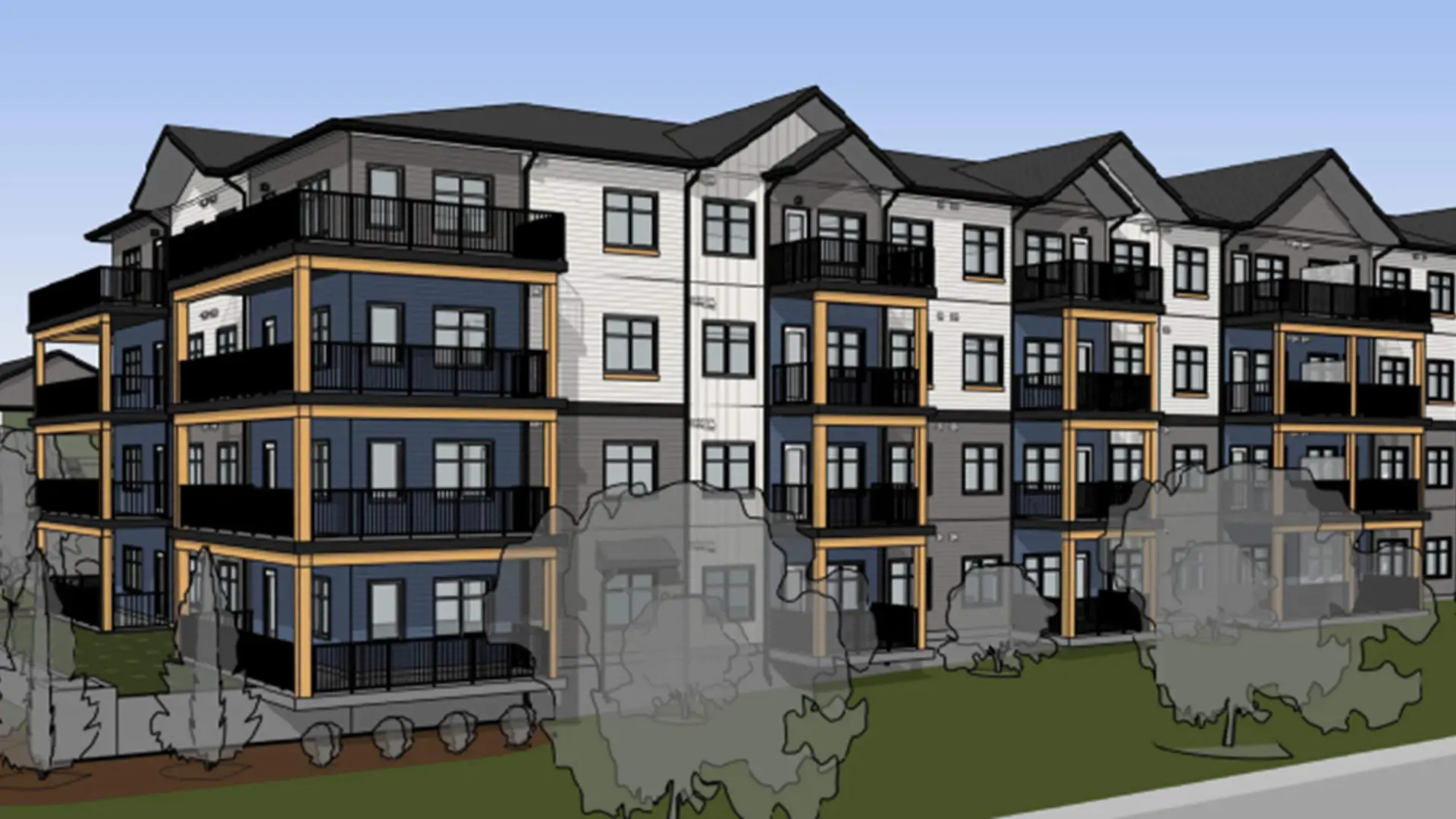 Redstone SQR Condos rendering