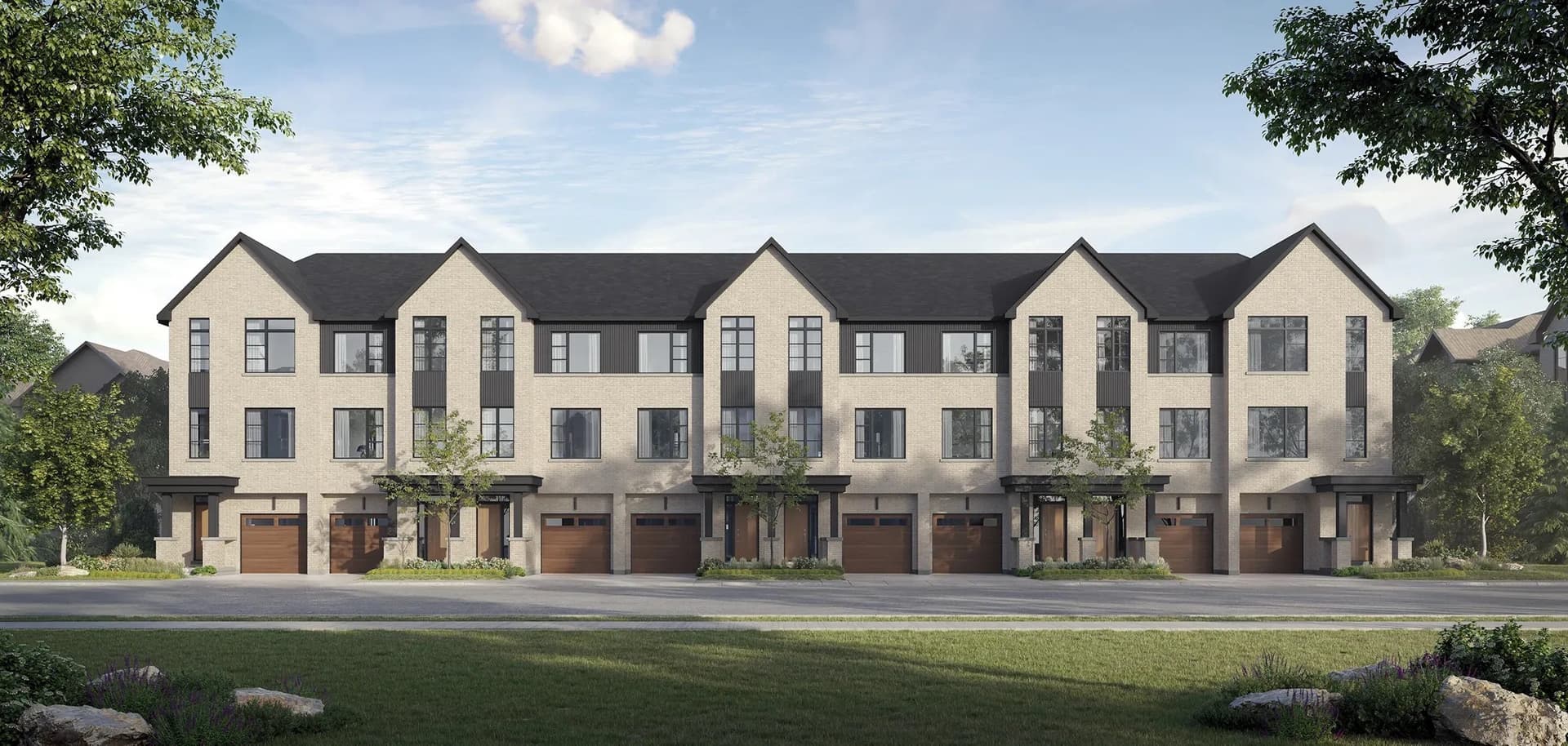 Pier House Towns rendering