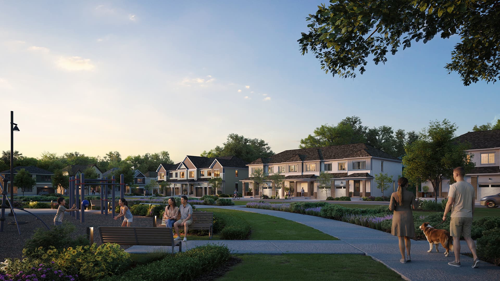 Magnolia Towns rendering