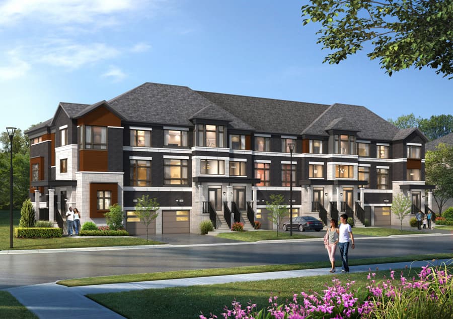 Lakewind Townhomes rendering