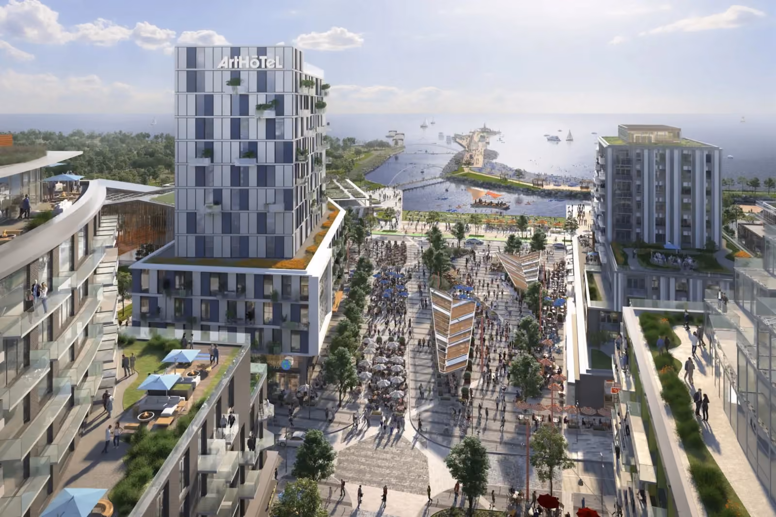 South Banks Lakeview Village rendering