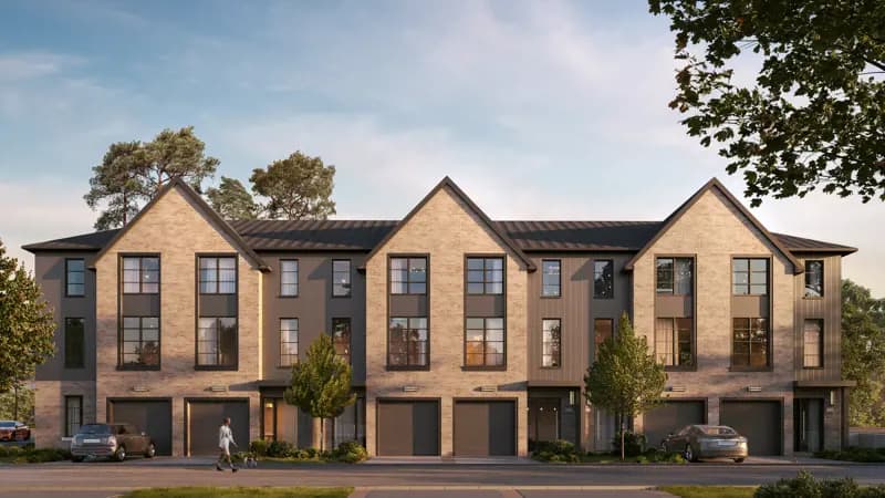 Wellington Place Towns rendering