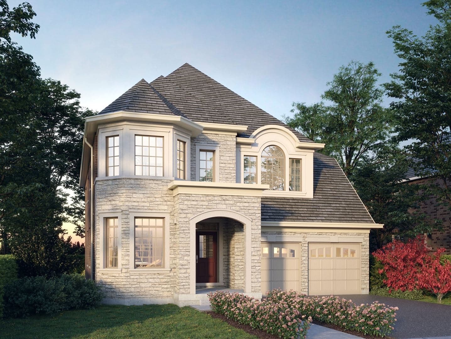 Milton Village rendering