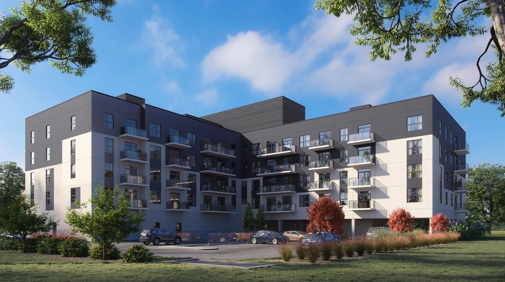 Peak Condominiums rendering