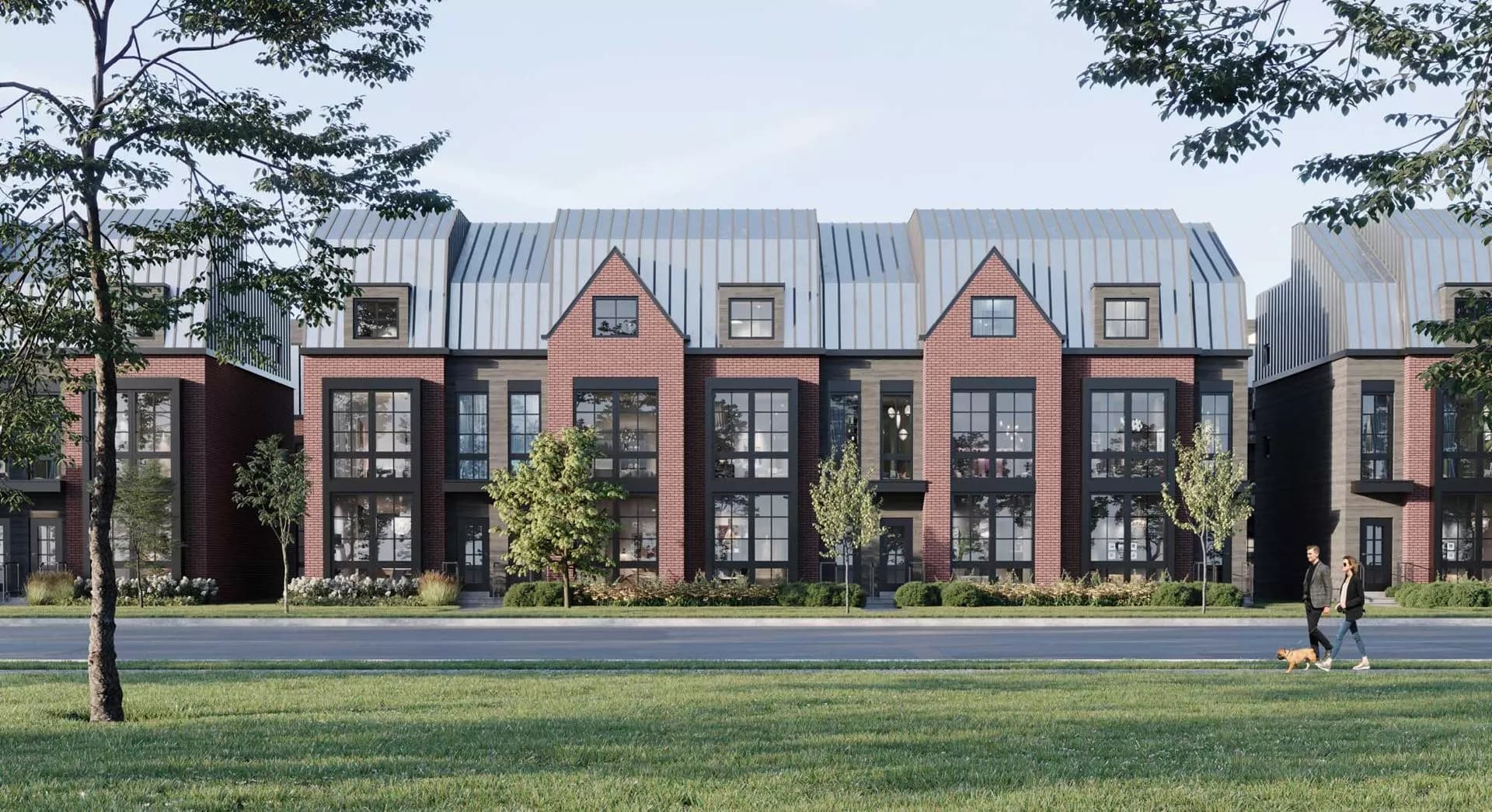 Rosepark Townhomes rendering