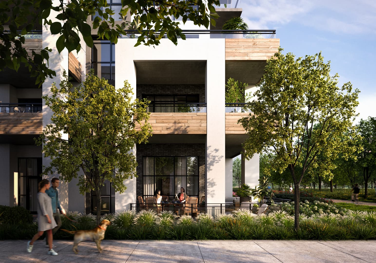 Mile and Creek Condos rendering