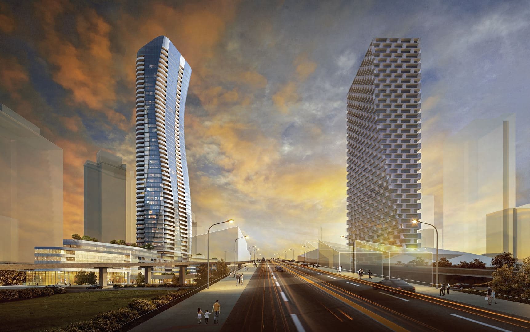 601 Beach Crescent Condos rendering