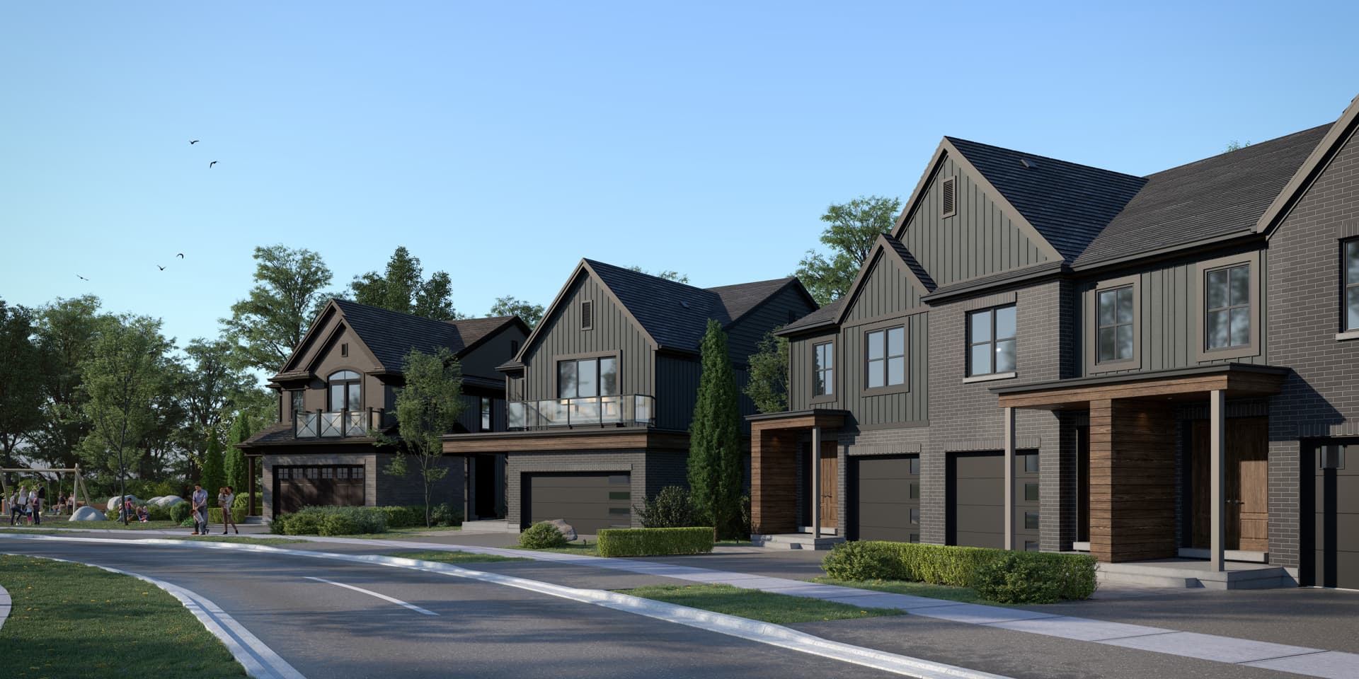 Splendour Townhomes & Single Family Homes rendering