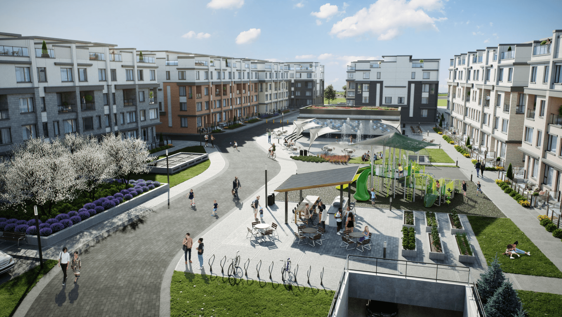 Livingway Towns rendering