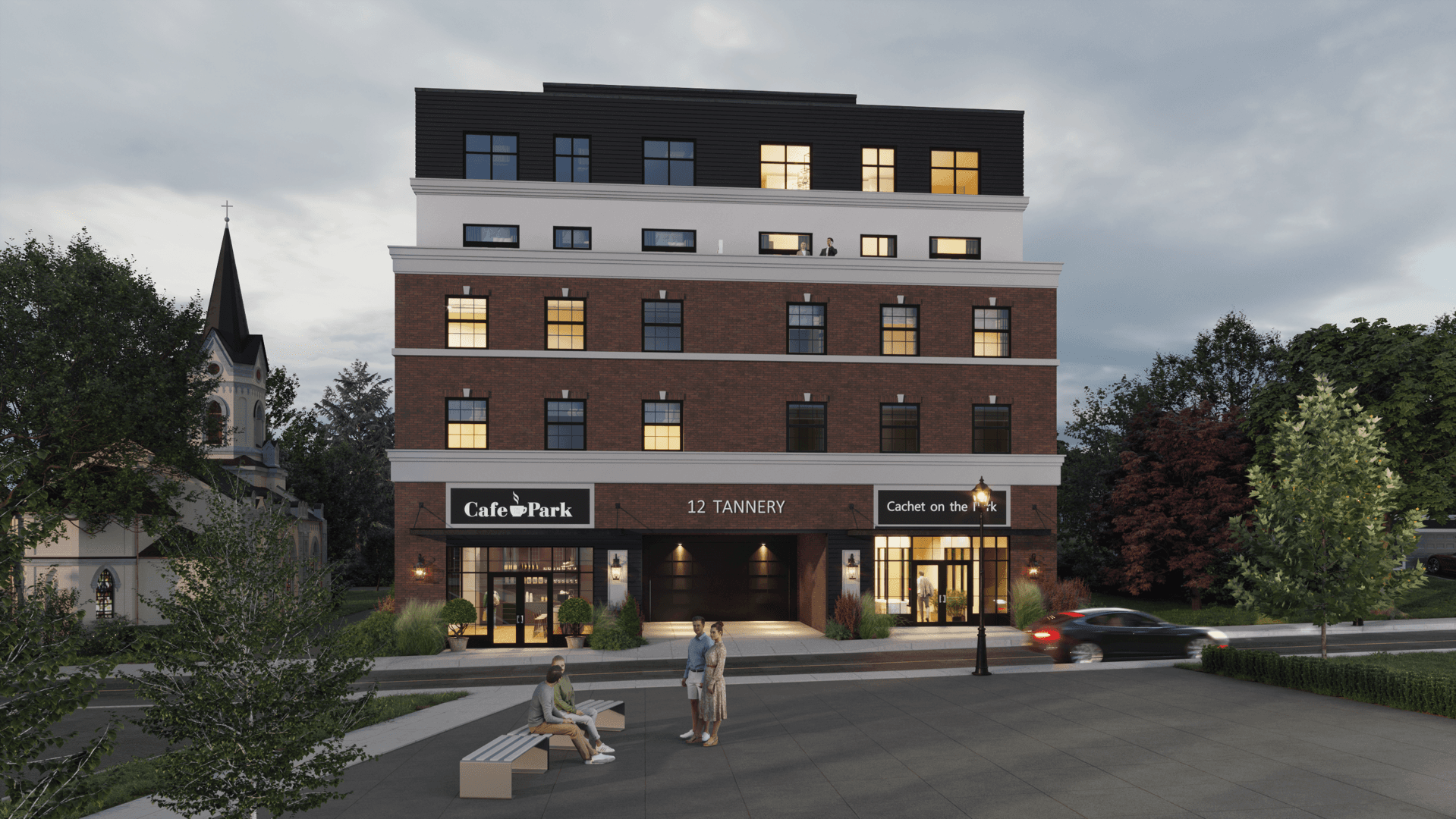 Cachet On The Park Condos rendering