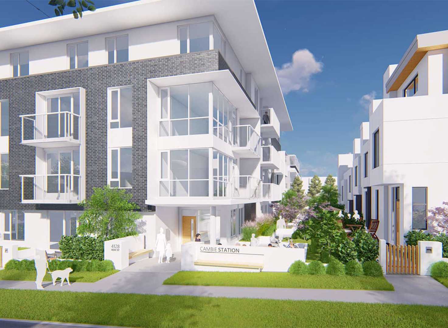 Cambie Station rendering