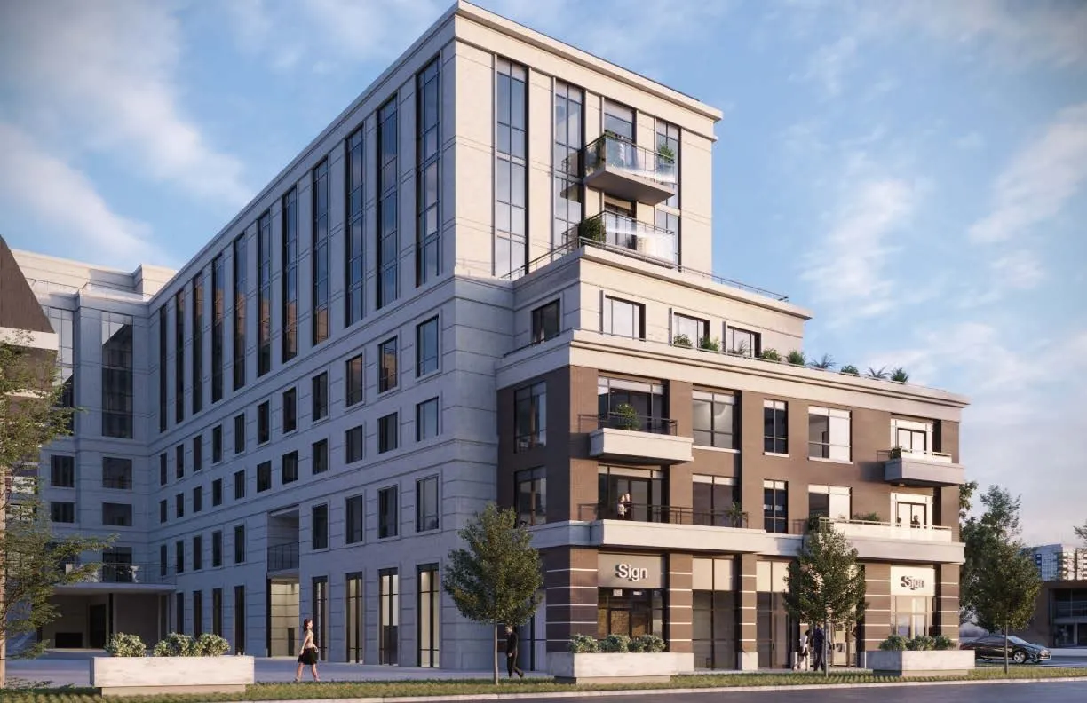 The Rose Hill Condos rendering