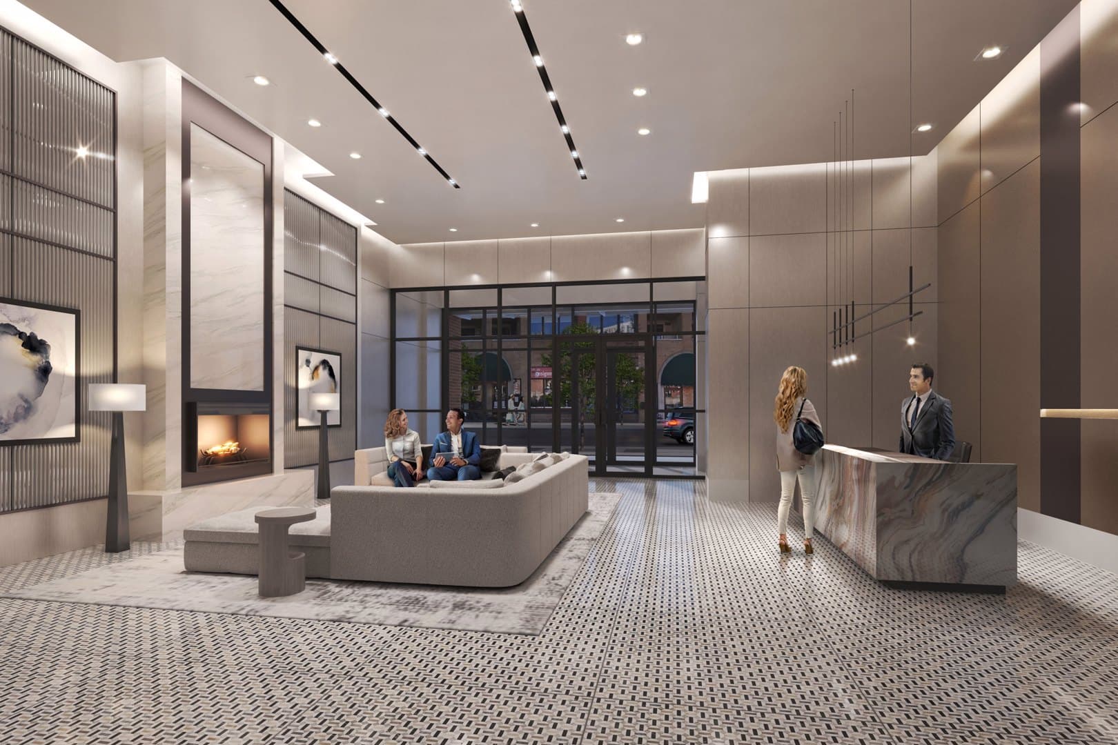 The Residences at Bronte Lakeside rendering