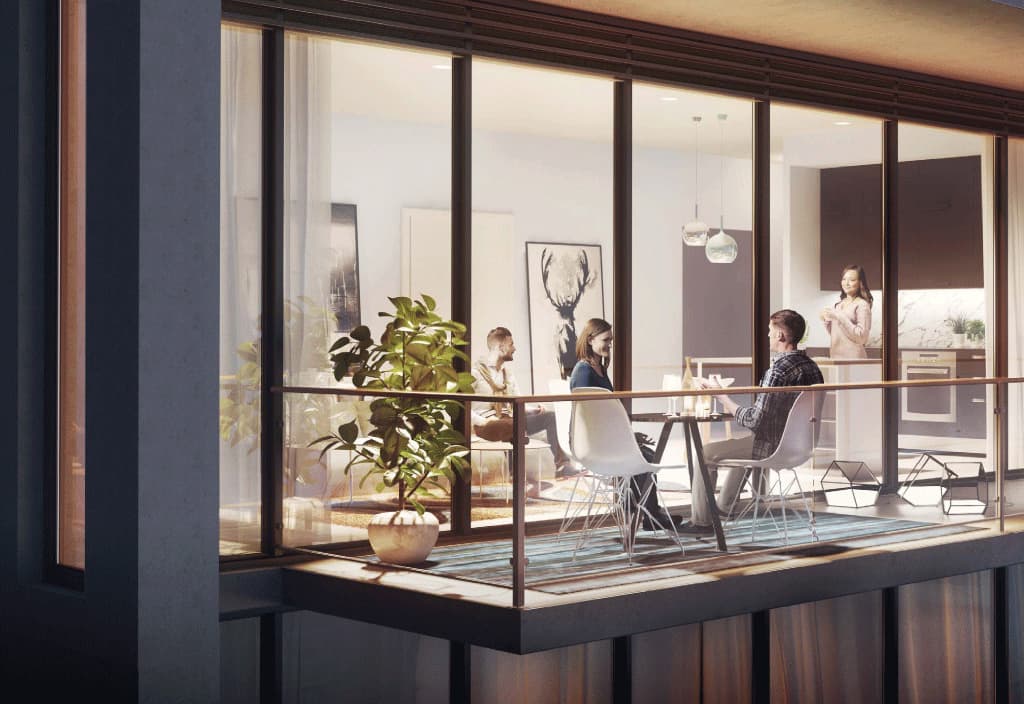 Gallery Towers rendering