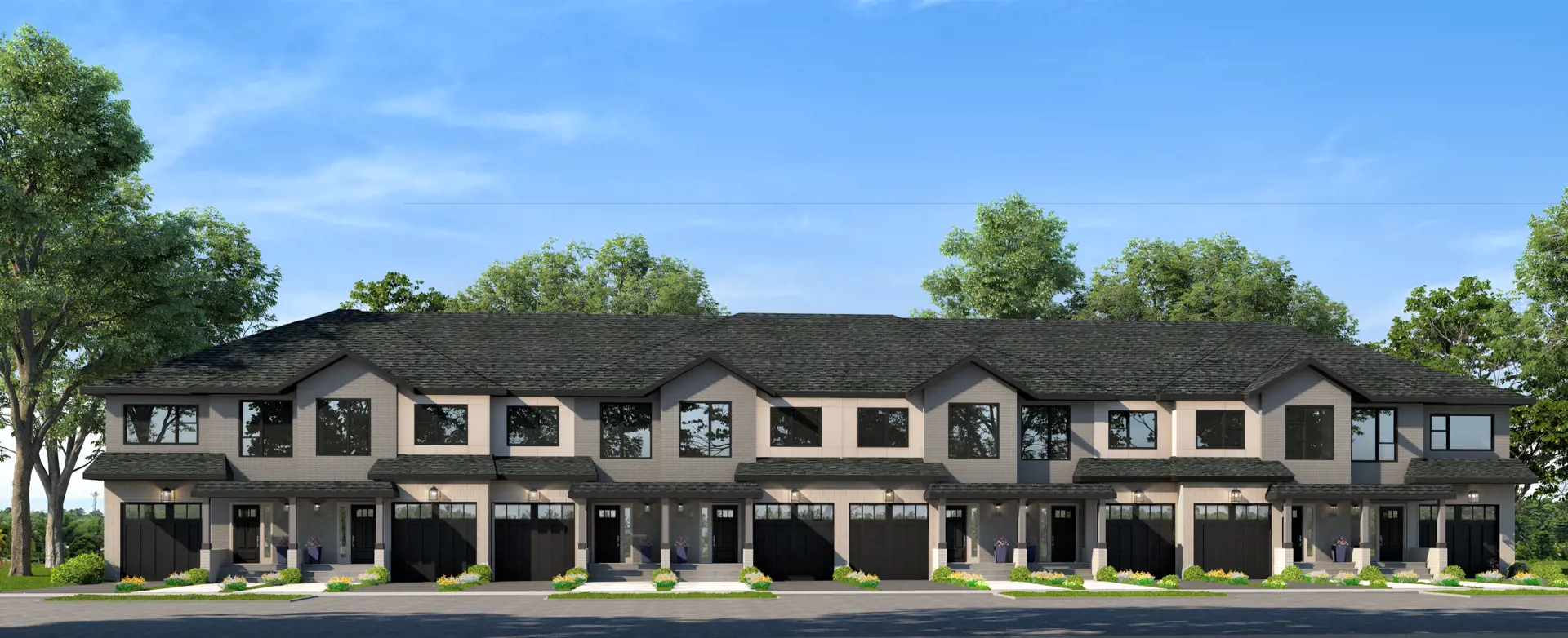 Maple Grove Towns rendering