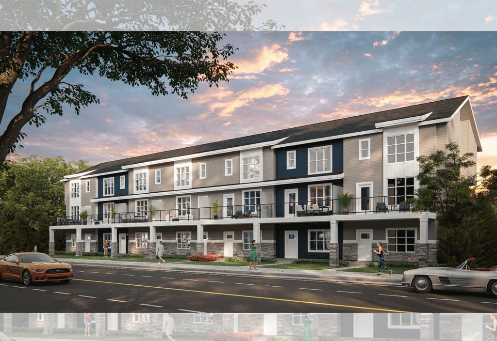 Briarfield Towns rendering
