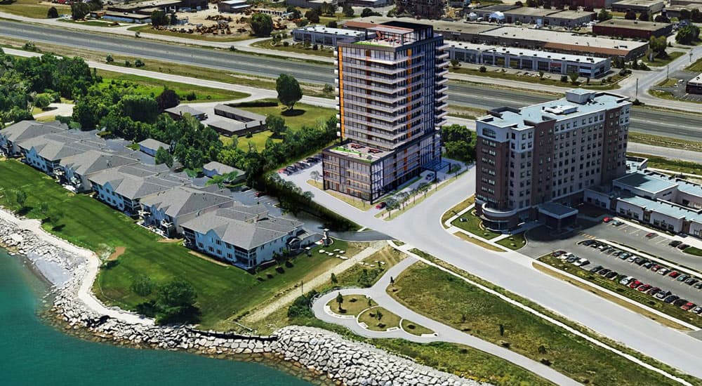 Millen Road Condos rendering