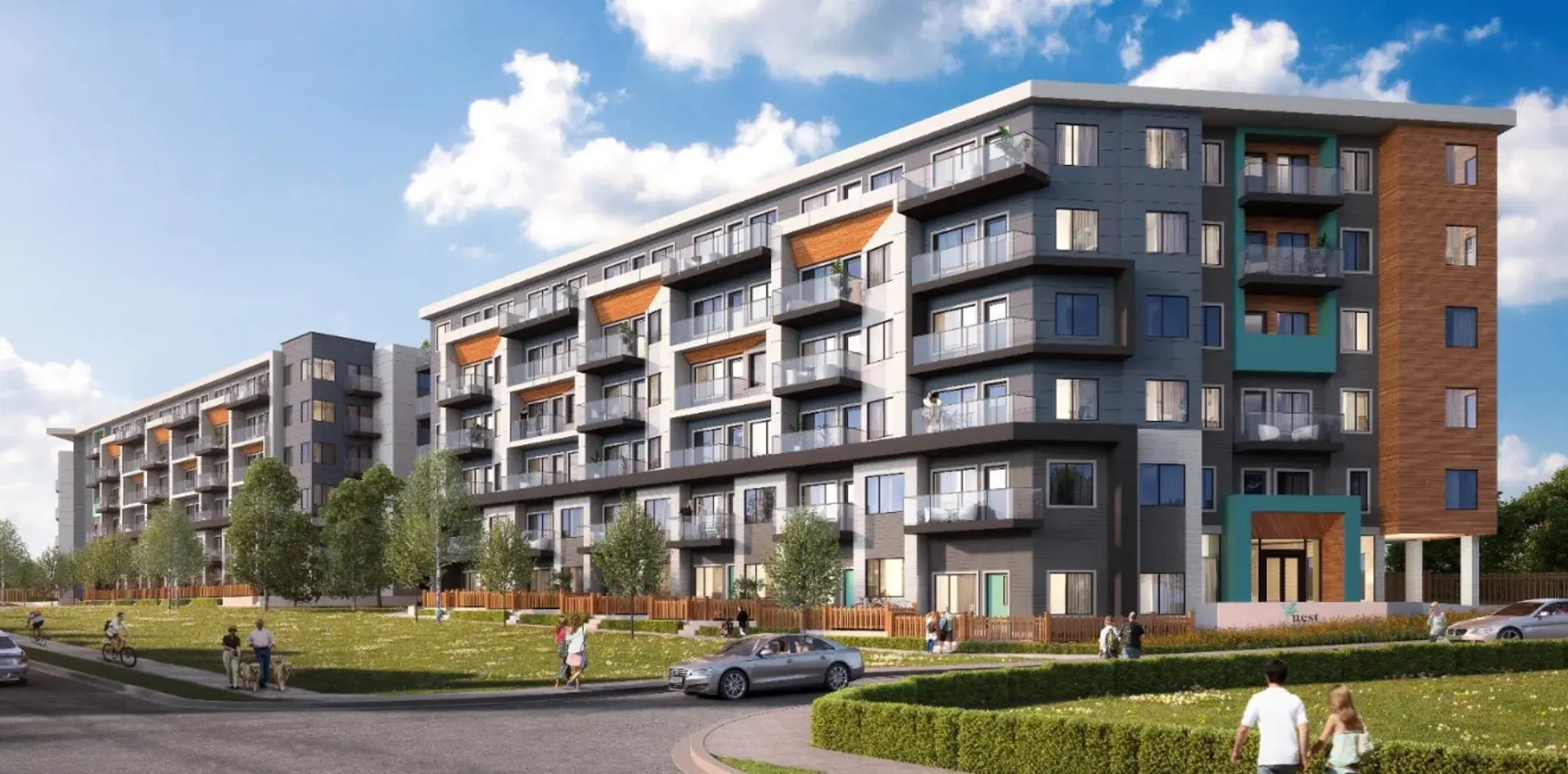 Nest Condos rendering
