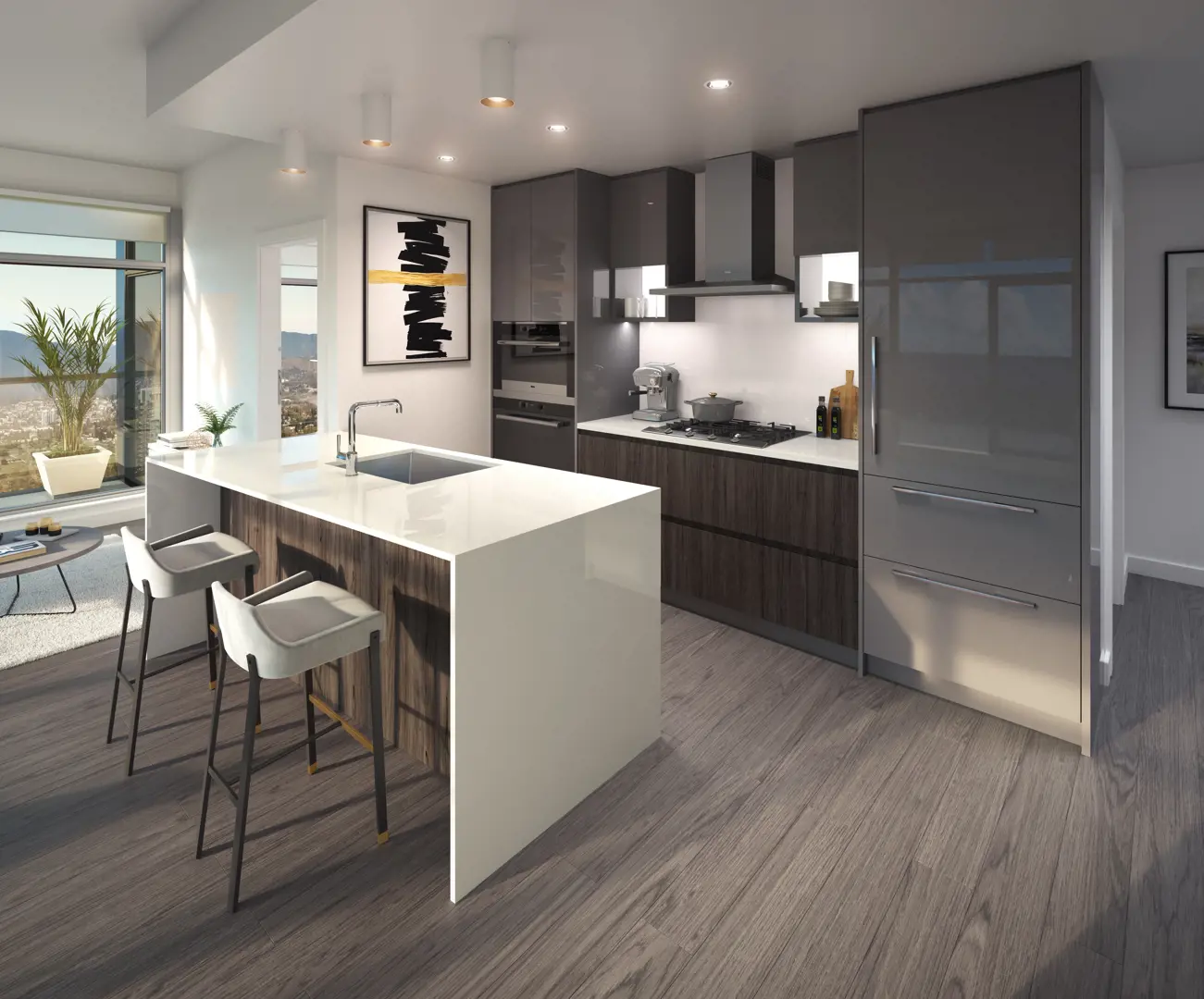 The Sky Estates of Highline Metrotown Condos rendering
