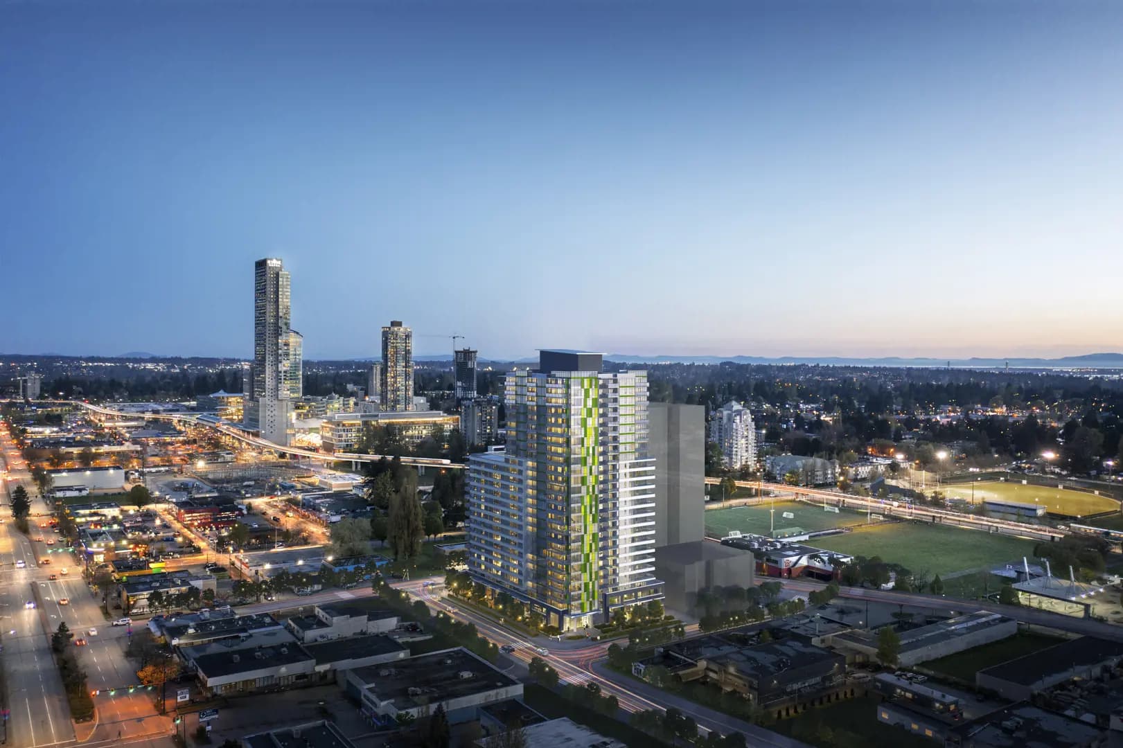 Lucent Condos rendering