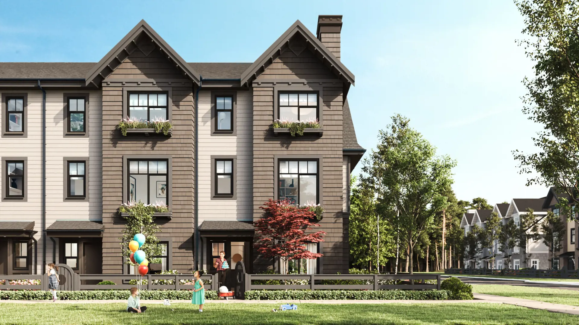 Woodward Towns rendering