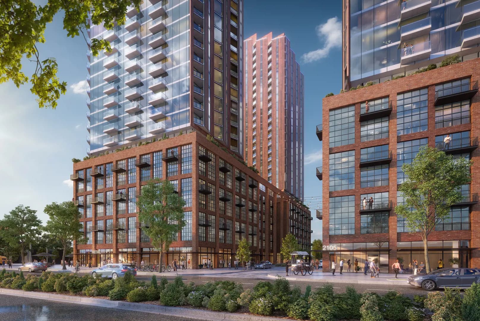 Dixie Outlet Mall Redevelopment rendering