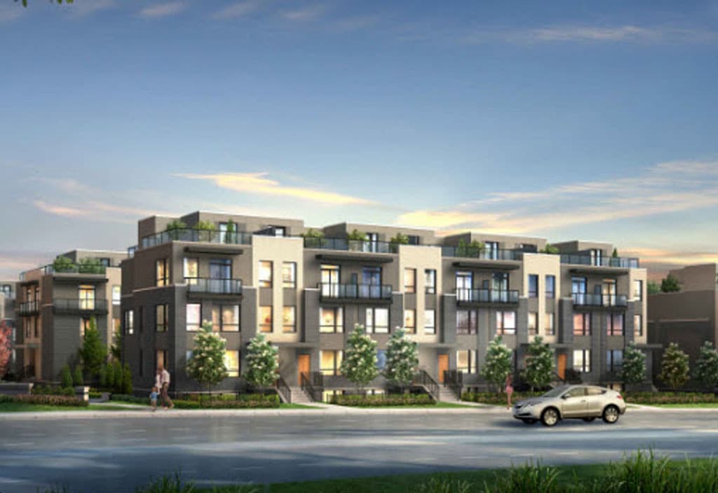 City Lux Towns rendering