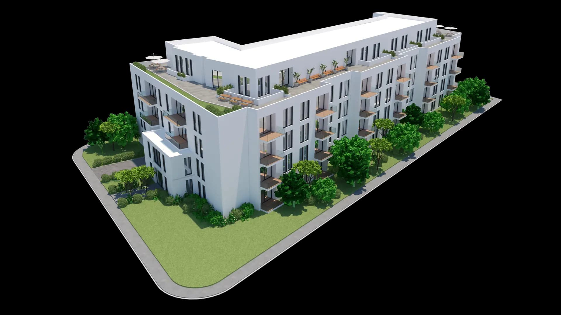 Condos Riverside West rendering
