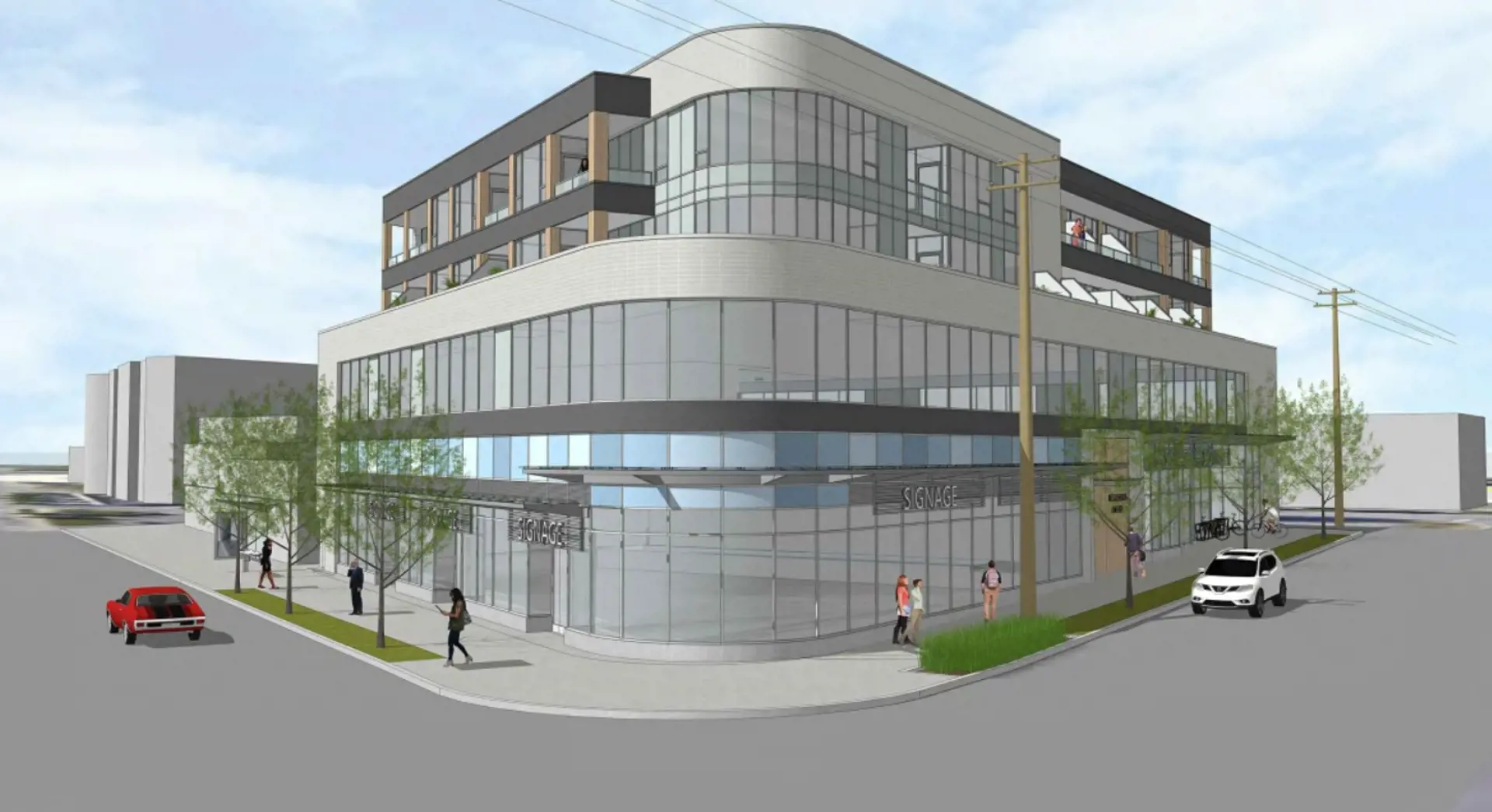 800 Marine Drive Condos rendering