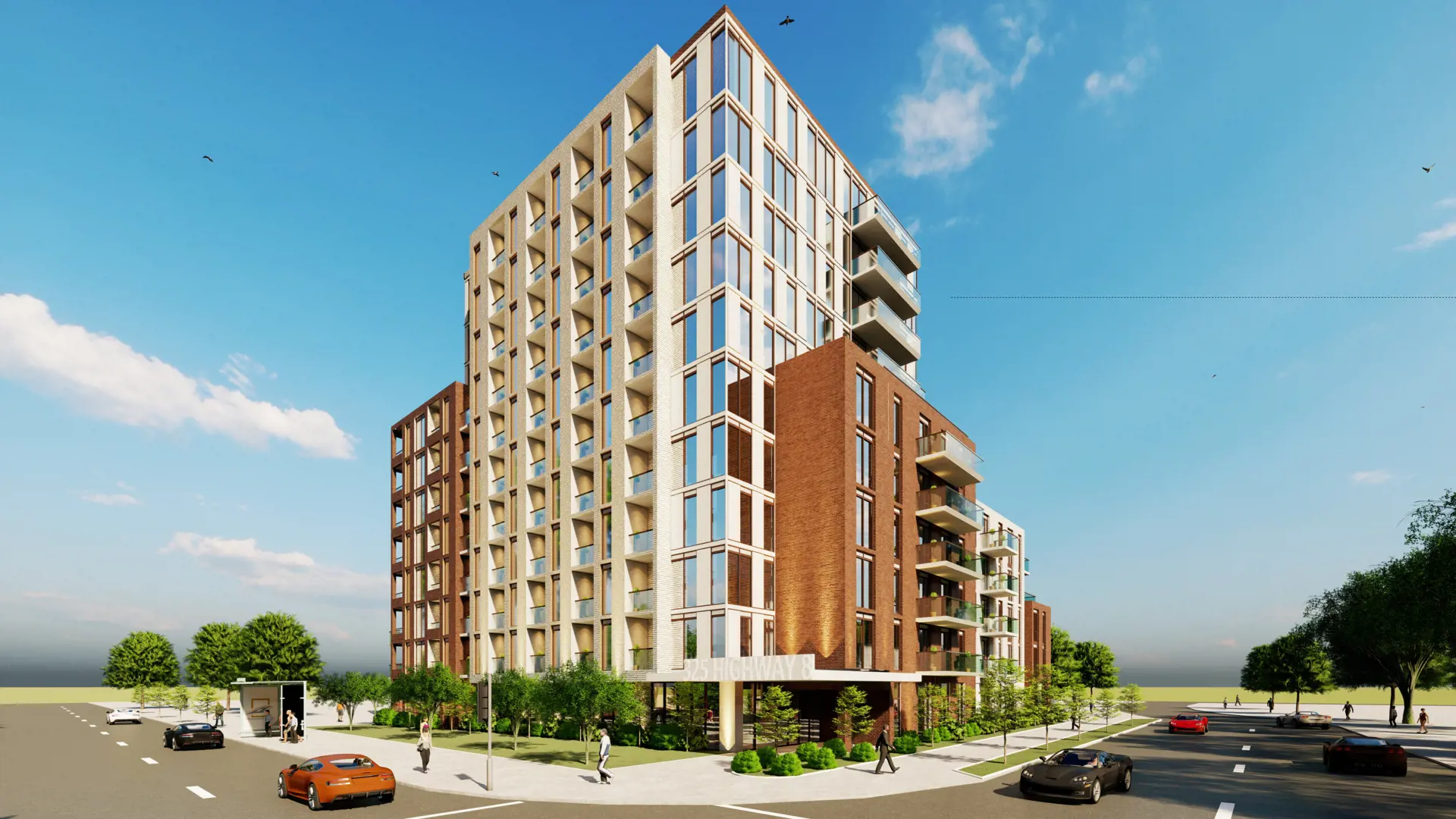 LJM Landing Condos rendering