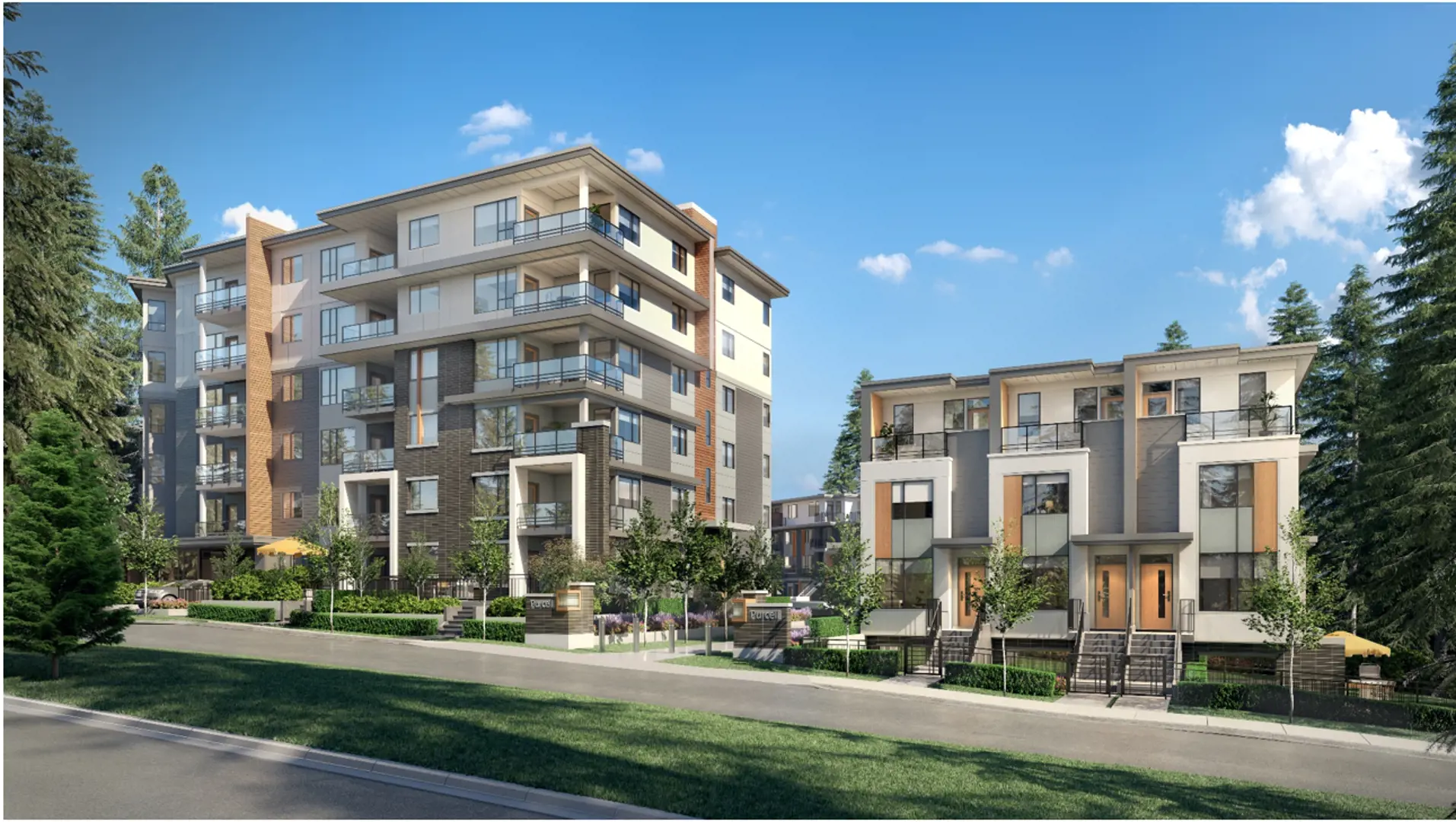 1923-1959 Purcell Way Condos and Townhomes rendering