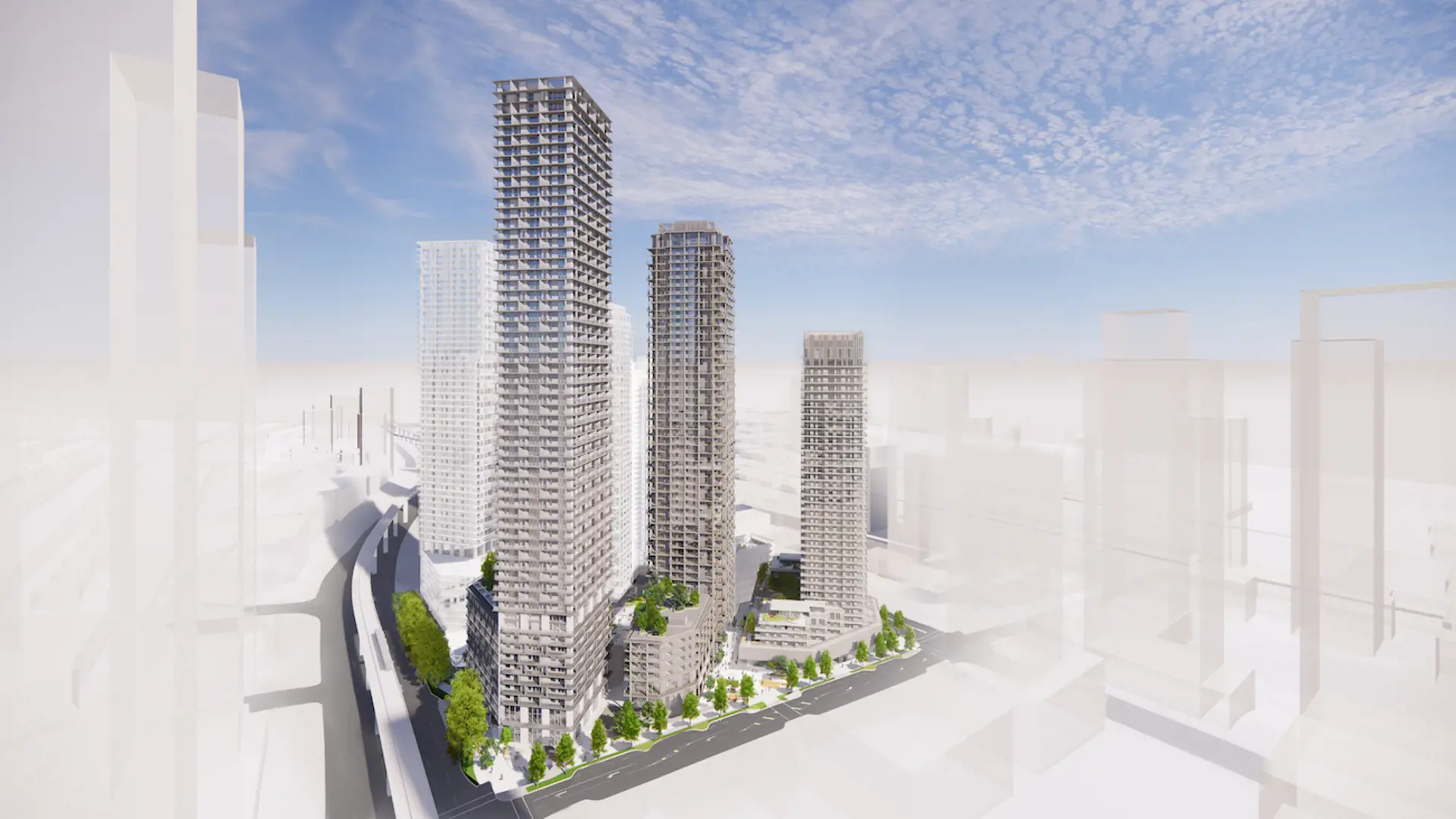 Brentwood Block Condos rendering