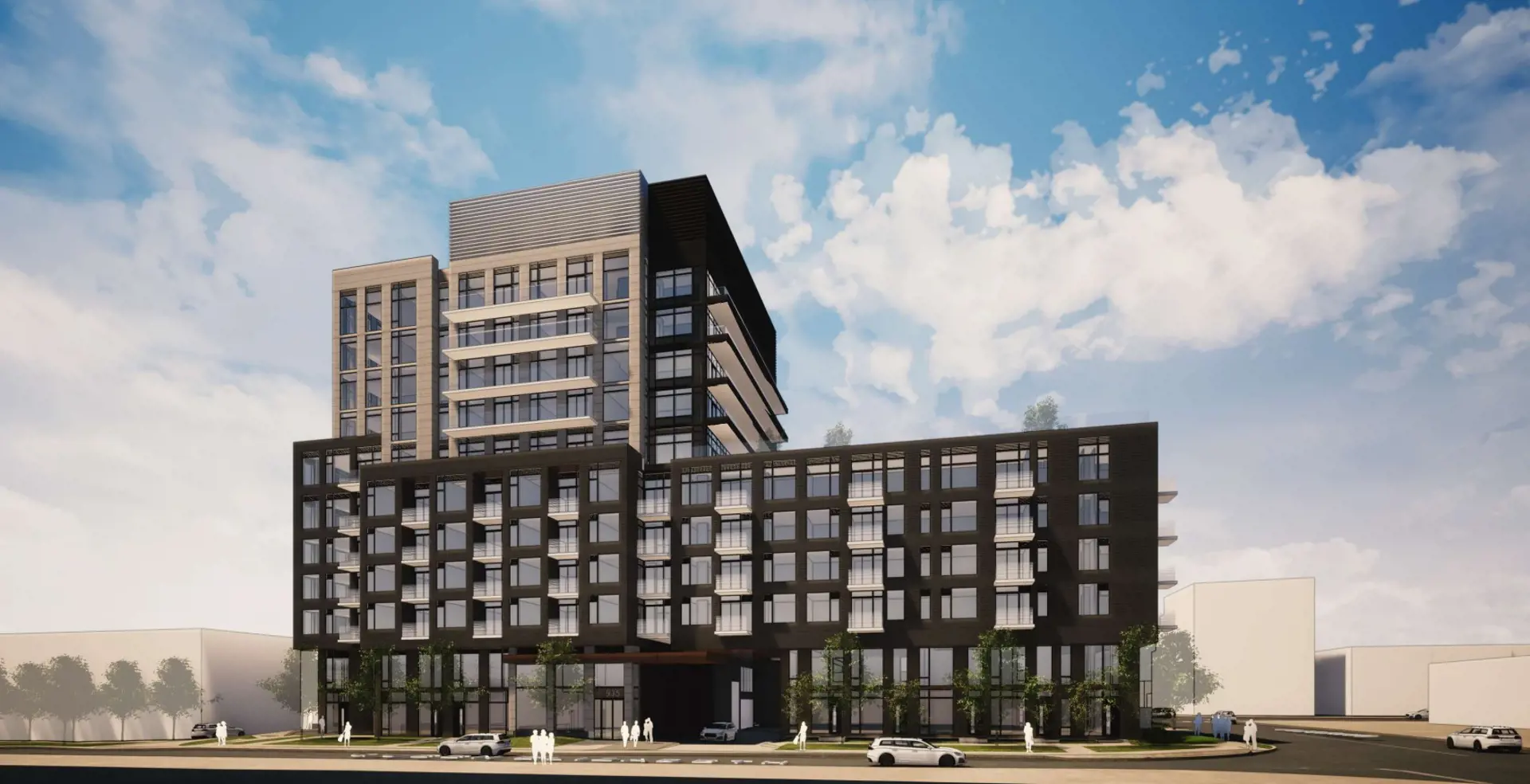 933 The Queensway Condos rendering