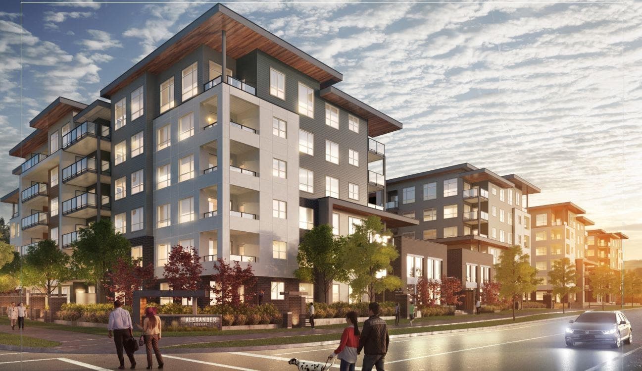 Carvolth Mixed Use Condos rendering