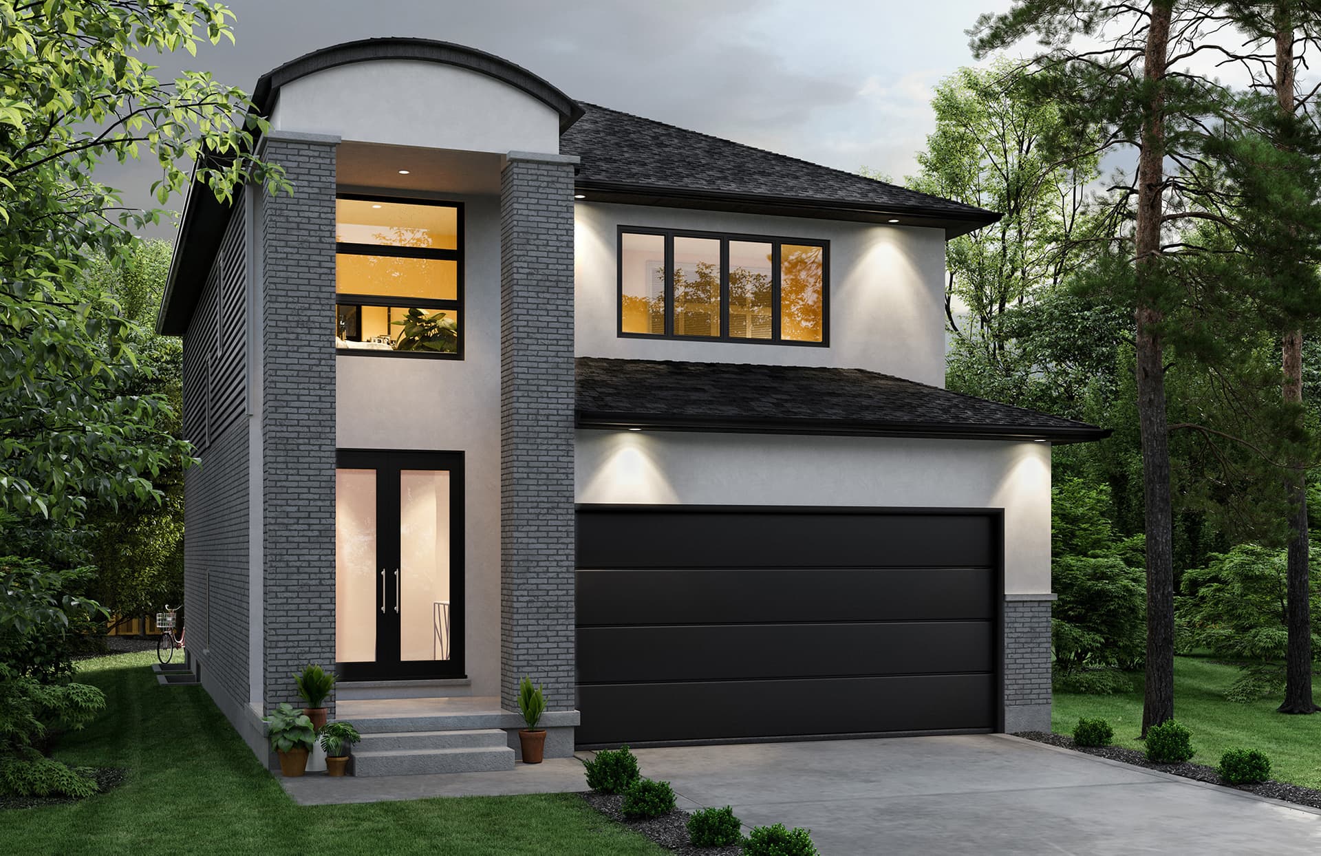 Magnolia Fields Towns rendering
