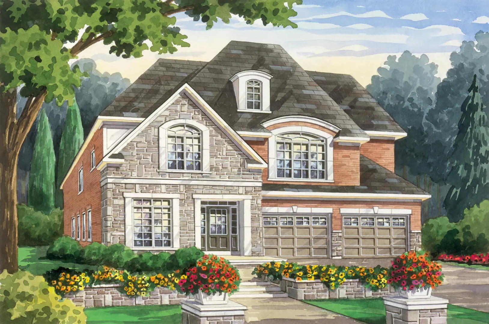 Oakdale Village rendering