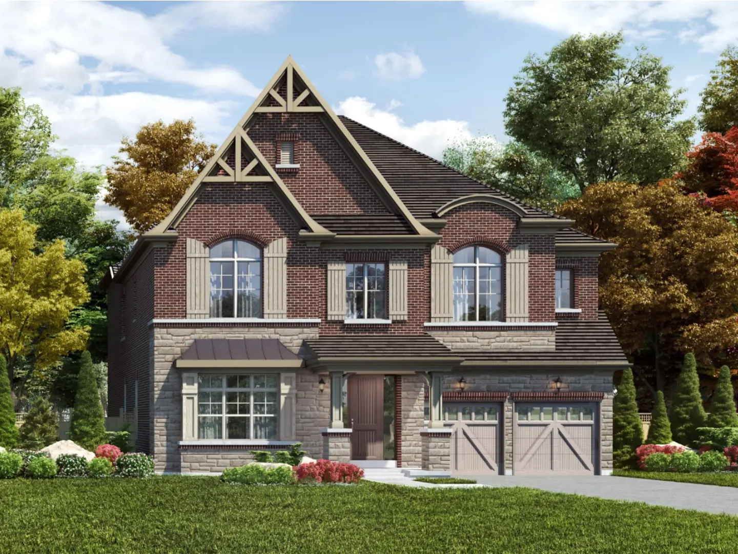 Union Village Towns rendering